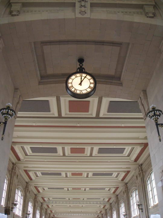 The Clock in Union Station